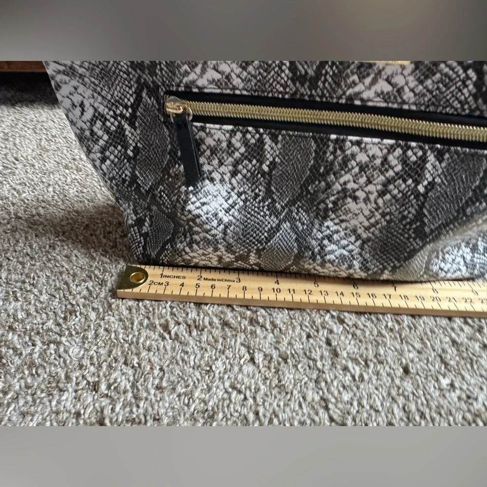 Trina Turk Snake skin print Cosmetic Bag
